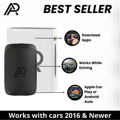 THE DRIVEPLEX PRO - WIRELESS CARPLAY & ANDROID AUTO ADAPTER, YOUTUBE & NETFLIX